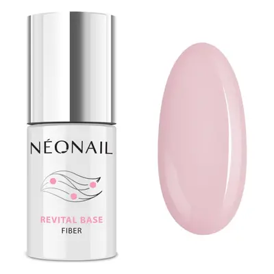 NEONAIL Revital Base Fiber podkladový gel pro modeláž nehtů odstín Creamy Splash 7,2 ml