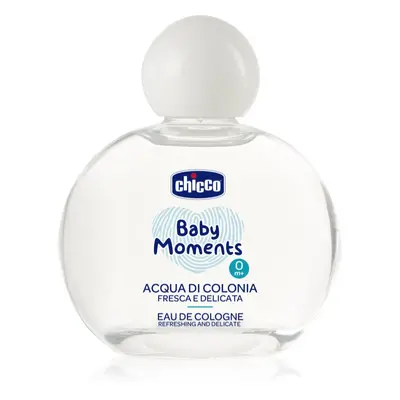 Chicco Baby Moments Refreshing and Delicate kolínská voda pro děti od narození 100 ml