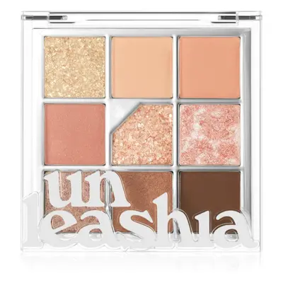 Unleashia Glitterpedia Eye Palette paletka očních stínů odstín All of CoralPink 6,6 g