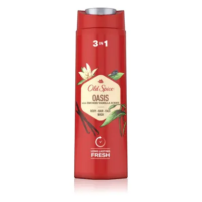 Old Spice Oasis sprchový gel pro muže 3 v 1 400 ml