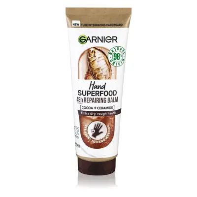 Garnier Hand Superfood regenerační krém na ruce s kakaem 75 ml