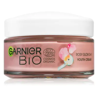 Garnier Bio Rosy Glow denní krém 3 v 1 50 ml