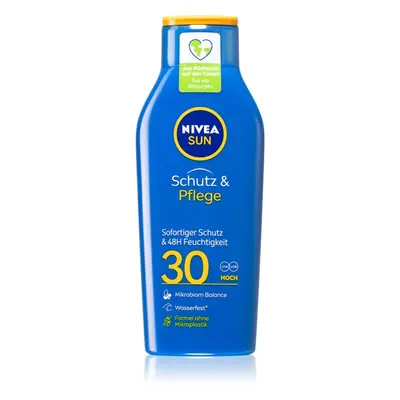 NIVEA SUN Protect & Moisture hydratační mléko na opalování SPF 30 400 ml