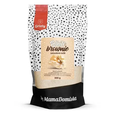 Grizly White brownie by MamaDomisha instantní kaše bez lepku příchuť White Brownie 300 g