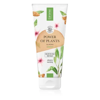 Lirene Power of Plants Almond vysoce výživný tělový balzám pro regeneraci pokožky 200 ml