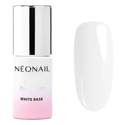 NEONAIL Baby Boomer Base podkladový lak pro gelové nehty odstín White 7,2 ml