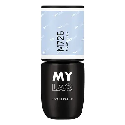 MYLAQ UV Gel Polish gelový lak na nehty odstín My April Sky 5 ml