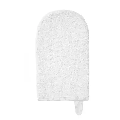 BabyOno Take Care Terry Wash Mitt mycí žínka White 1 ks