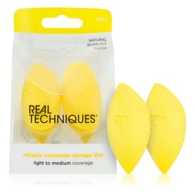 Real Techniques Sponge+ Miracle Concealer houbička na make-up 2 ks