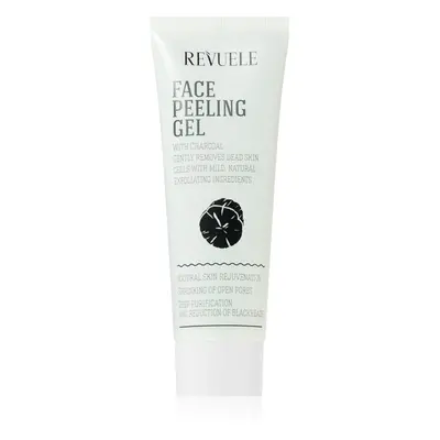 Revuele Face Peeling Gel Charcoal čisticí peeling s aktivním uhlím 80 ml