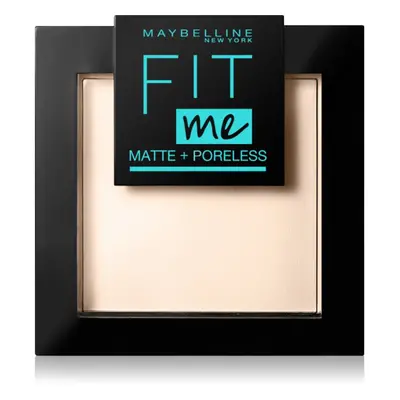 MAYBELLINE NEW YORK Fit Me! Matte+Poreless matující pudr odstín 105 Natural Ivory 9 g