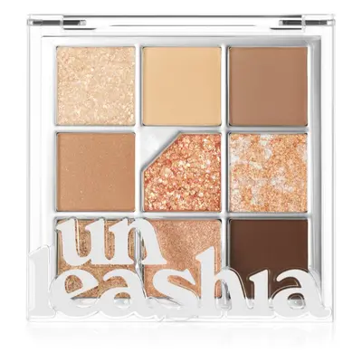 Unleashia Glitterpedia Eye Palette paletka očních stínů odstín All of Brown 6,6 g