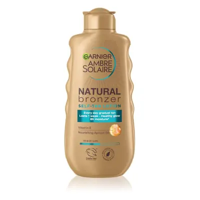 Garnier Ambre Solaire Natural Bronzer tónovací mléko pro postupné opálení 200 ml