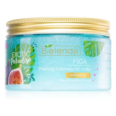 Bielenda Exotic Paradise Fig cukrový peeling s vyživujícím účinkem 350 g