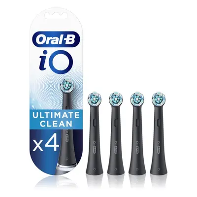 Oral B iO Ultimate Clean náhradní hlavice pro zubní kartáček Black 4 ks