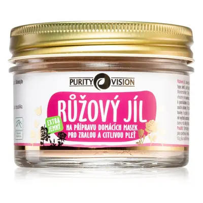 Purity Vision BIO Rose růžový jíl 175 g