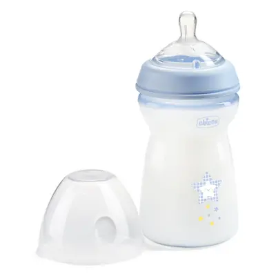 Chicco Natural Feeling Boy kojenecká láhev 6m+ 330 ml