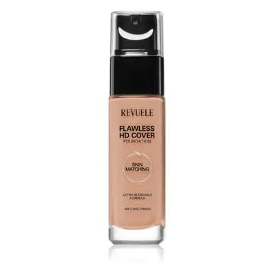 Revuele Flawless HD Cover Foundation lehký make-up pro dokonalý vzhled odstín 02 Vanilla 33 ml