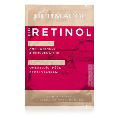 Dermacol Bio Retinol krémová maska proti vráskám 16 ml