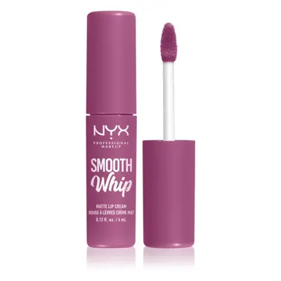 NYX Professional Makeup Smooth Whip Matte Lip Cream sametová rtěnka s vyhlazujícím efektem odstí