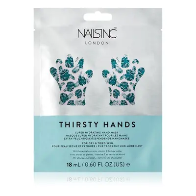 Nails Inc. Thirsty Hands hydratační maska na ruce 18 ml