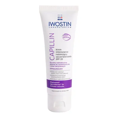 Iwostin Capillin intenzivní krém redukující začervenání pleti SPF 20 40 ml