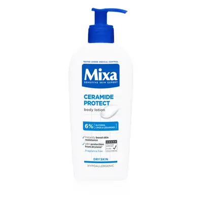 MIXA Ceramide Protect tělové mléko pro suchou až velmi suchou pokožku 400 ml