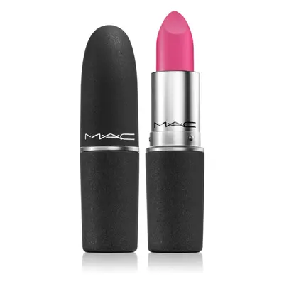 MAC Cosmetics Powder Kiss Lipstick matná rtěnka odstín Velvet Punch 3 g