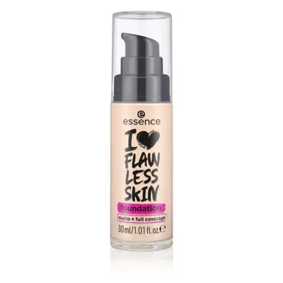 essence I LOVE FLAWLESS SKIN krycí make-up s matným efektem odstín 10 30 ml