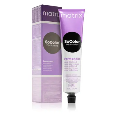 Matrix SoColor Pre-Bonded Extra Coverage permanentní barva na vlasy odstín 507G Mittelblond Gold