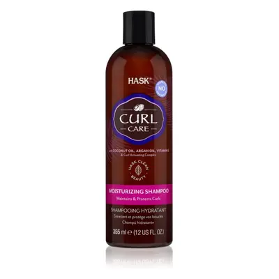 HASK Curl Care hydratační šampon pro vlnité a kudrnaté vlasy 355 ml