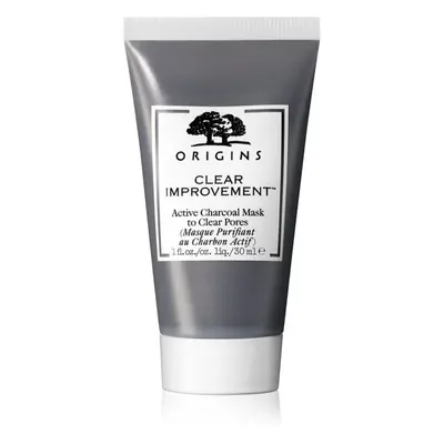 Origins Clear Improvement® Active Charcoal Mask To Clear Pores čisticí maska s aktivním uhlím 30