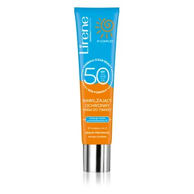 Lirene Sun care denní hydratační a ochranný krém na obličej SPF 50 40 ml