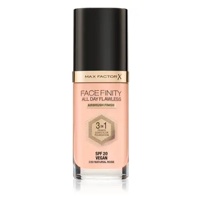 Max Factor Facefinity All Day Flawless dlouhotrvající make-up SPF 20 odstín C50 Natural Rose 30 