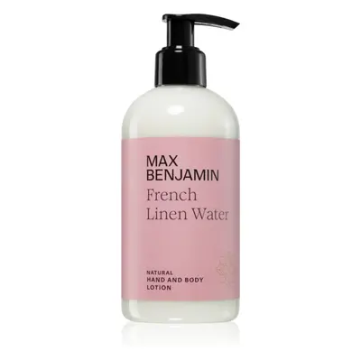 MAX Benjamin French Linen Water mléko na ruce a tělo 300 ml