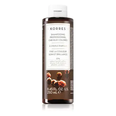 Korres Argan Oil čisticí šampon pro barvené vlasy 250 ml