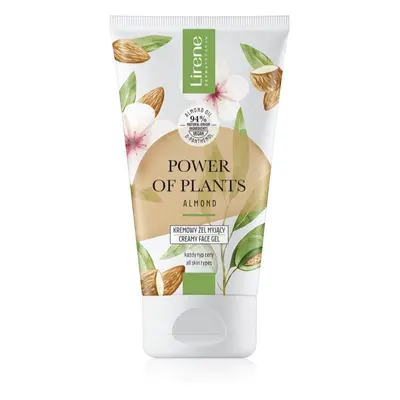 Lirene Power of Plants Almond krémový čisticí gel na obličej 150 ml