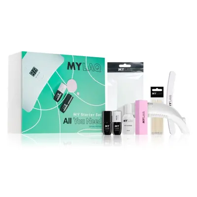 MYLAQ Starter Set All You Need set pro perfektní manikúru