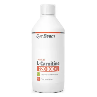 GymBeam L-Carnitine 220 000 mg/l spalovač tuků příchuť Orange 500 ml