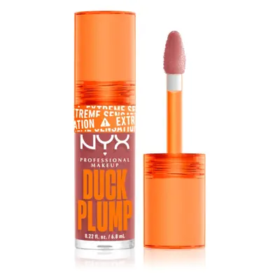 NYX Professional Makeup Duck Plump lesk na rty se zvětšujícím efektem odstín 03 Nude Swings 7 ml