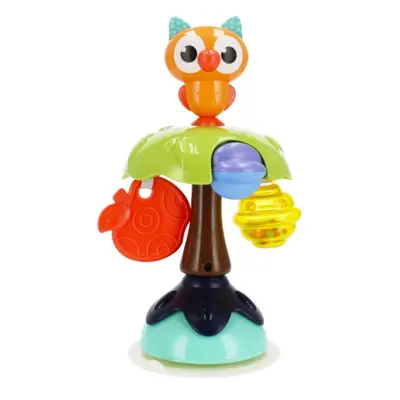 Bam-Bam Suction Cup Toy aktivity hračka s přísavkou 6m+ Owl 1 ks