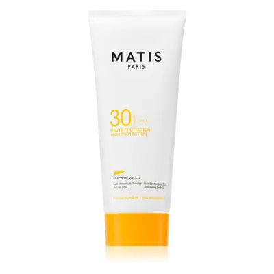 MATIS Paris Réponse Soleil Sun Protection Milk opalovací mléko na tělo SPF 30 200 ml