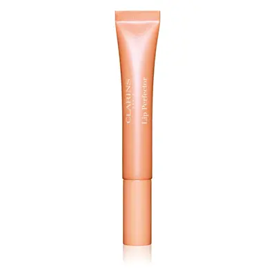 Clarins Lip Perfector Glow třpytivý lesk na rty a tváře odstín 22 peach glow 12 ml