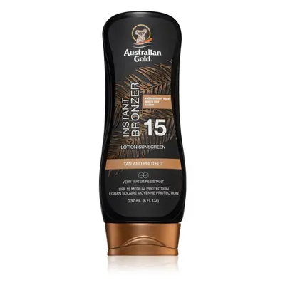 Australian Gold Protect Lotion With Bronzer bronzující mléko SPF 15 237 ml