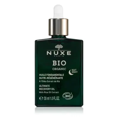 Nuxe Bio Organic Night Oil obnovující olej pro regeneraci a obnovu pleti 30 ml