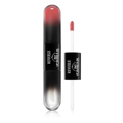 Revuele 2IN1 Lip Gloss & Oil lesk na rty 2 v 1 odstín 07 7 ml