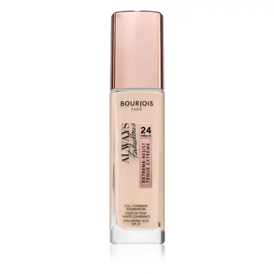 Bourjois Always Fabulous dlouhotrvající make-up SPF 20 odstín 100 Rose Ivory 30 ml