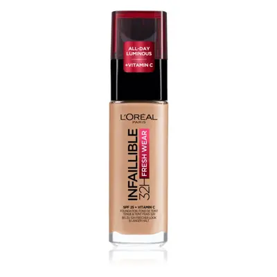 L’Oréal Paris Infaillible 32H Fresh Wear dlouhotrvající tekutý make-up odstín 220 Sable Sand 30 