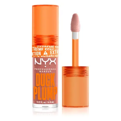 NYX Professional Makeup Duck Plump lesk na rty se zvětšujícím efektem odstín 02 Banging Bare 7 m