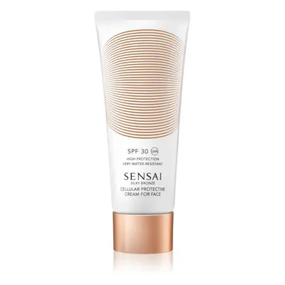 Sensai Silky Bronze Cellular Protective Cream protivráskový krém na opalování SPF 30 50 ml